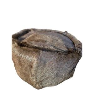 VTG Fur pill box hat unbranded